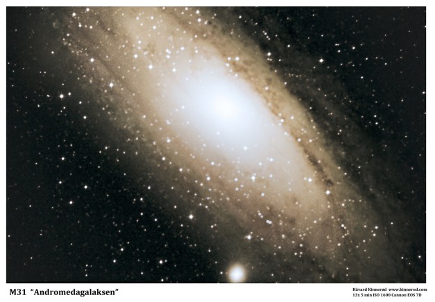 Date: 15.09.2012 Location: Sollihøgda, Bærum, NO Camera: DSLR Canon EOS 7D Optics: Celestron SCT 8″ 1260mm f6,3 Exposure: 3 x 5 min lightframes 5 x 5 min darkframes ISO: 1600 Guiding: Celestron NexGuide Post processing: DSS, Photoshop CS5